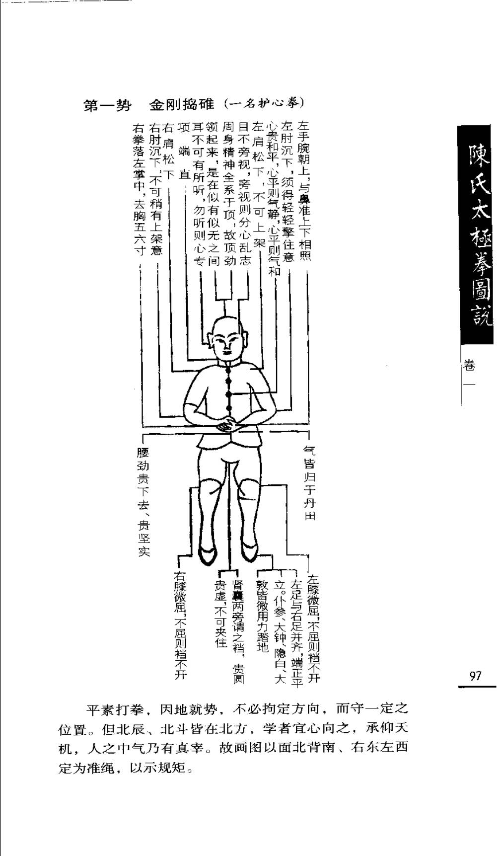 Mộc bản Trần Thị Thái Cực Quyền Đồ Thuyết — Trang 98 (scan p131)
