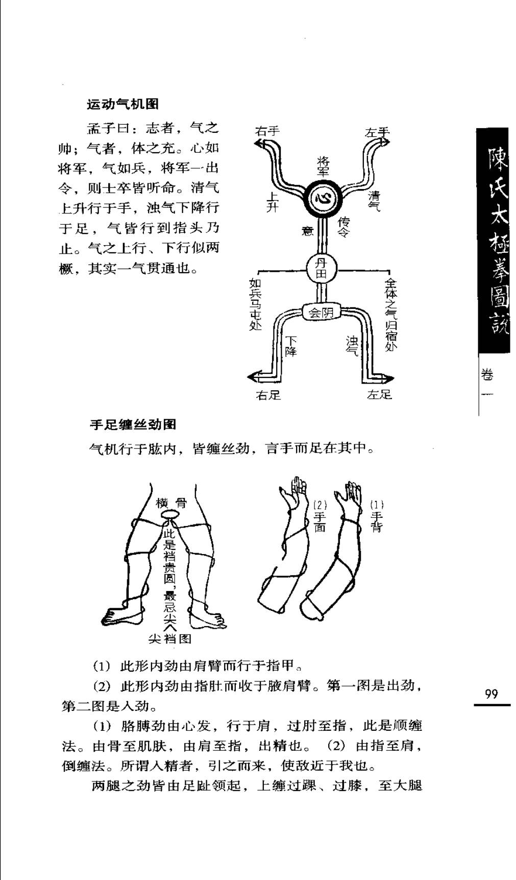 Mộc bản Trần Thị Thái Cực Quyền Đồ Thuyết — Trang 100 (scan p133)