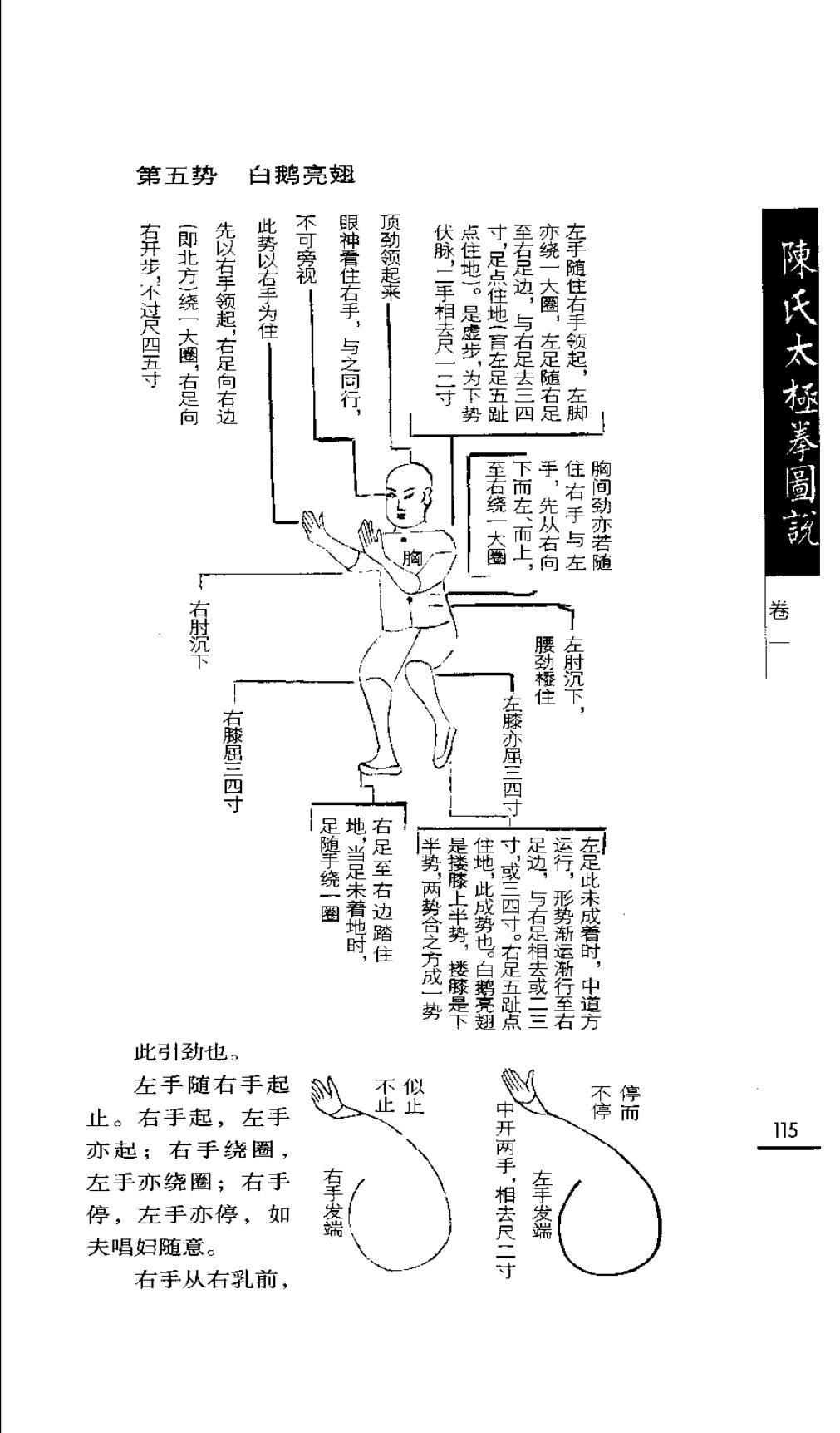 Mộc bản Trần Thị Thái Cực Quyền Đồ Thuyết — Trang 116 (scan p149)