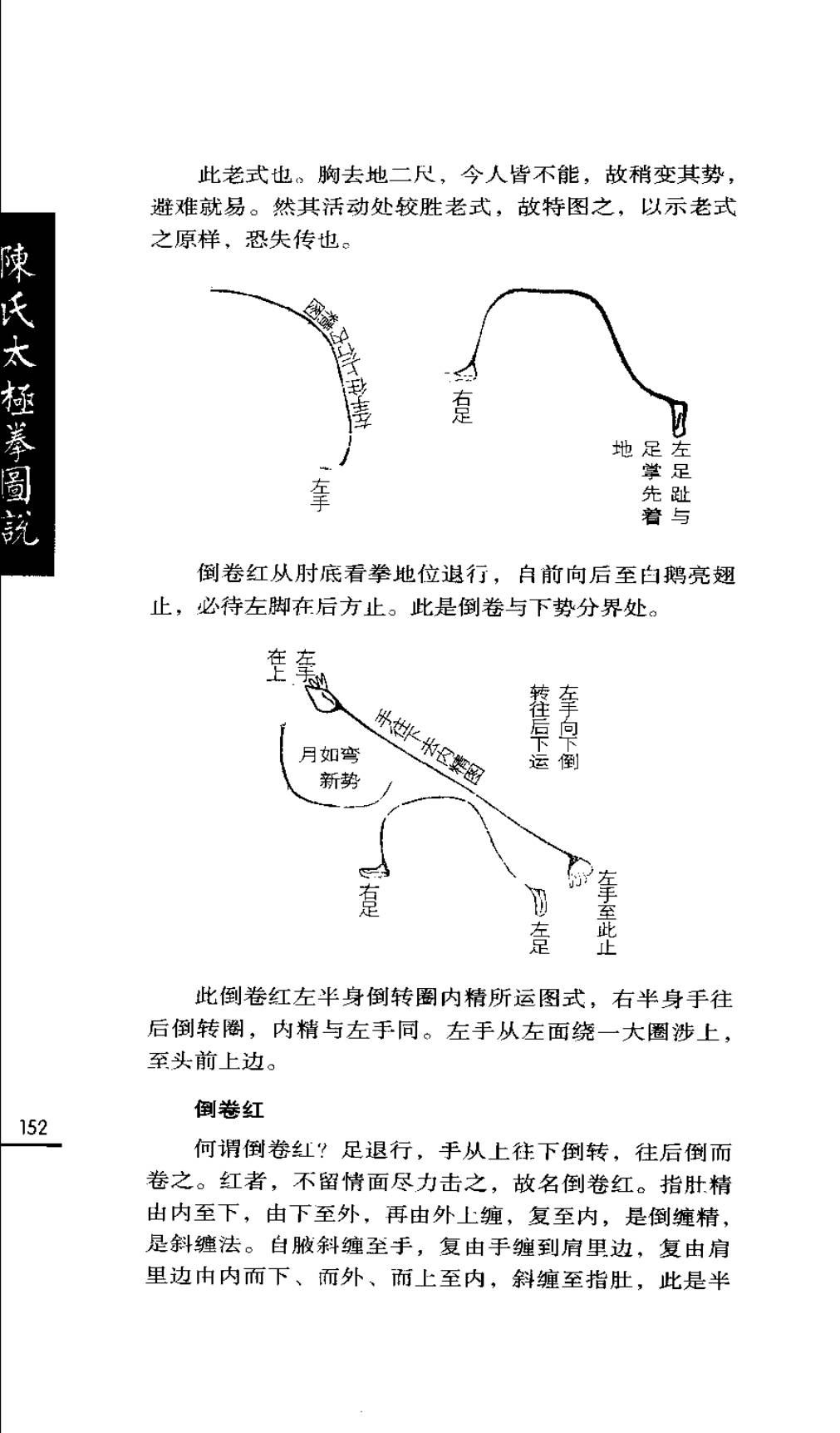 Mộc bản Trần Thị Thái Cực Quyền Đồ Thuyết — Trang 153 (scan p186)