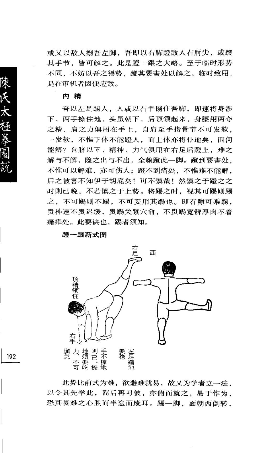 Mộc bản Trần Thị Thái Cực Quyền Đồ Thuyết — Trang 193 (scan p226)