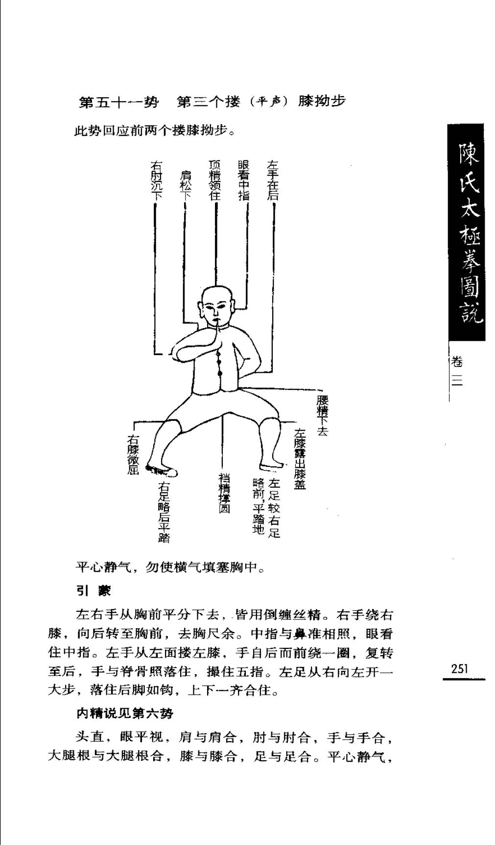 Mộc bản Trần Thị Thái Cực Quyền Đồ Thuyết — Trang 252 (scan p285)