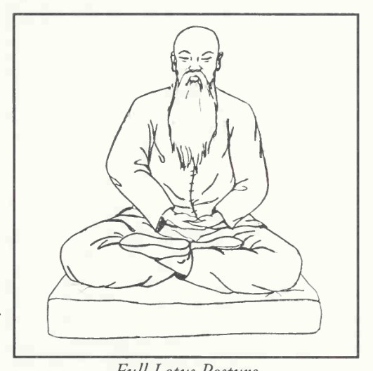 Tư thế ngồi kiết già (toàn già)