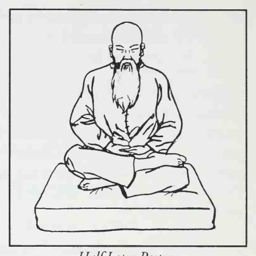 Tư thế ngồi bán già