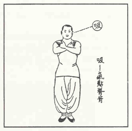 Tranh vẽ nét thức thứ mười chín của Thái Cực Khí Công