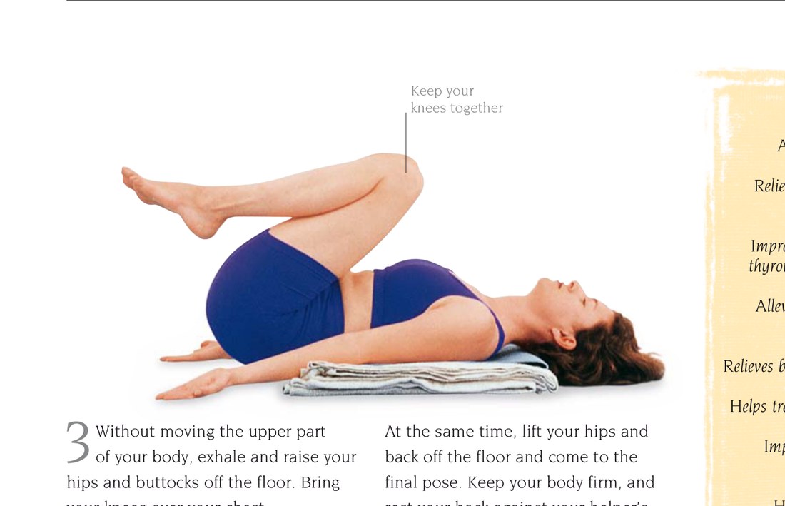 Salamba Sirsasana — chuẩn bị vào tư thế