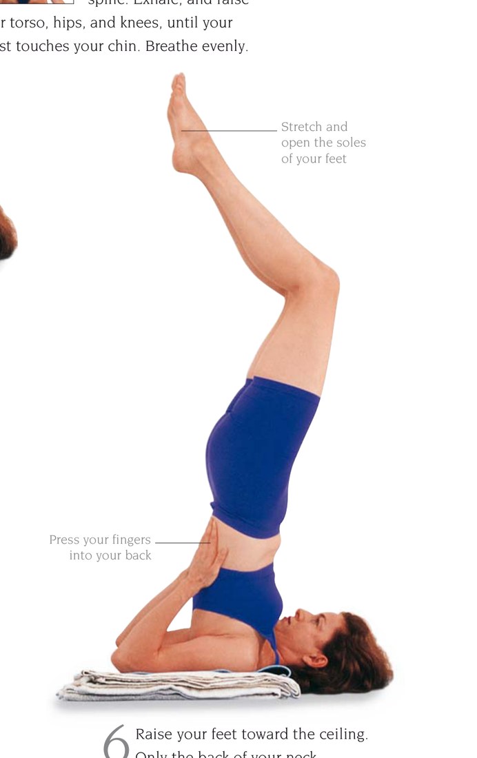 Salamba Sirsasana — bước ba