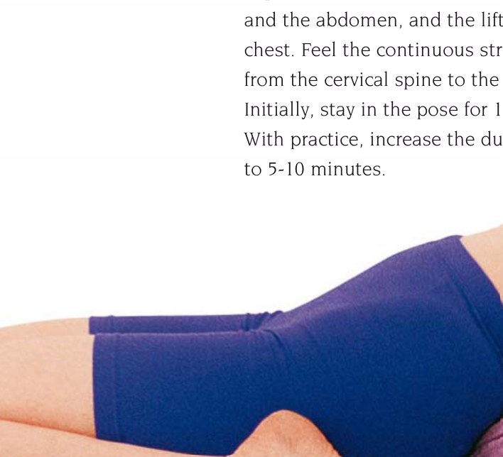 Supta Virasana — tư thế anh hùng nằm 3