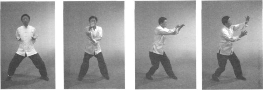 Trượt Song Cửa Sổ Ngắm Trăng Chưởng bộ chậm - chuỗi tư thế