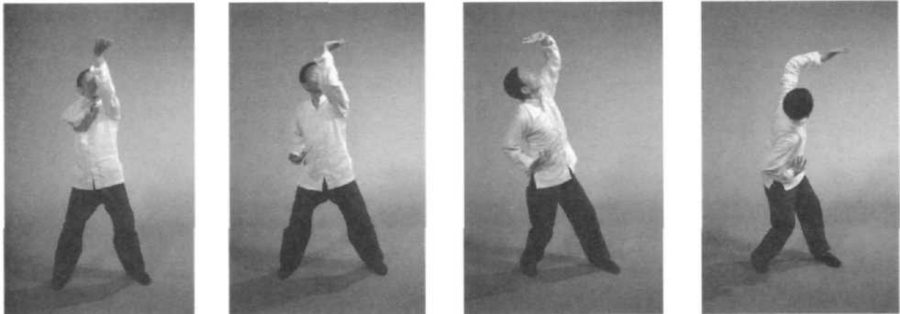 Dâng Chén Trà với Chưởng Ném — chuỗi tư thế phần đầu