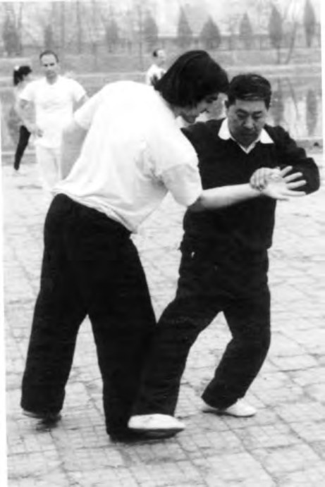 Zhang Hua Sen và Tom Bisio tại Bắc Kinh năm 1994
