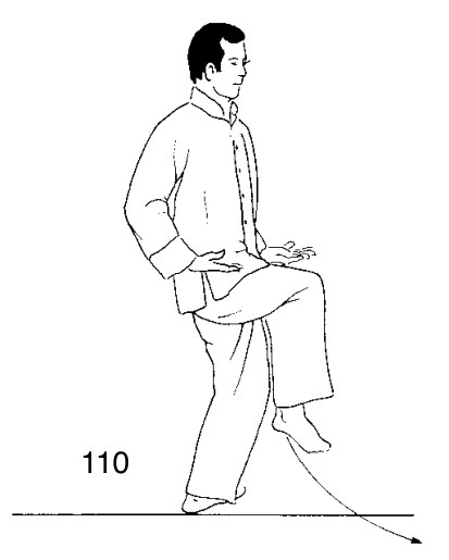 Thức 14 — Song Phong Quán Nhĩ, hai nắm đấm ngang tầm thái dương