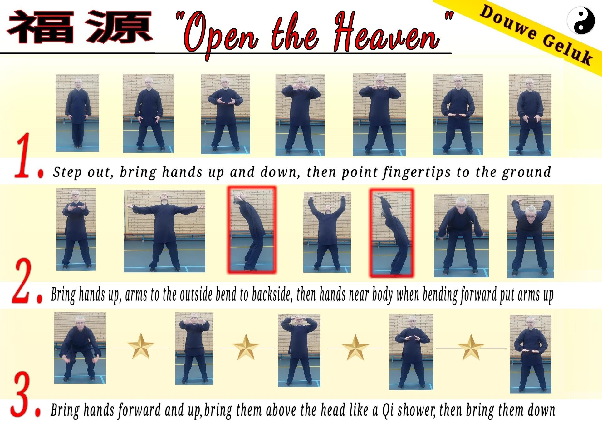 Bài tập 福源 “Mở Cõi Trời” (Open the Heaven) — bộ 福源 của Douwe Geluk.