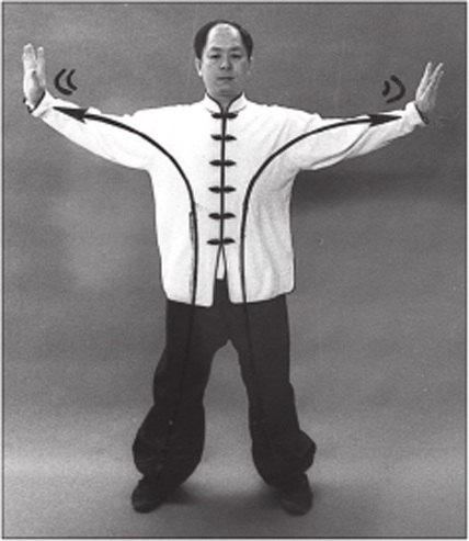 Tư thế ấn sang hai bên
