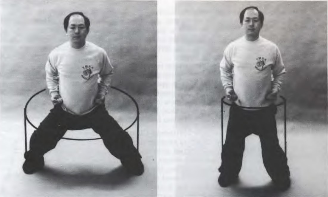 Ở tư thế thấp, thân thể bạn vững vàng trong vùng này
