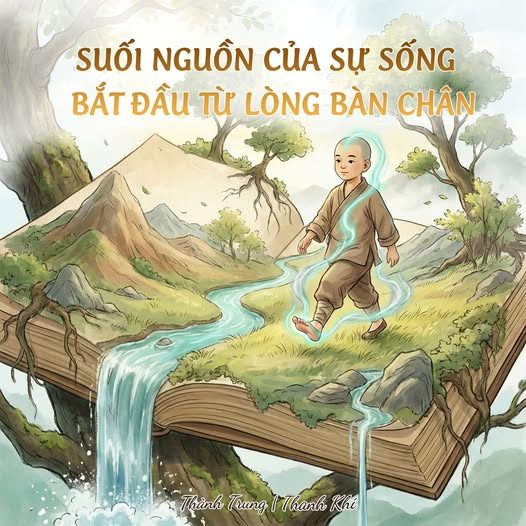 VÌ SAO SUỐI NGUỒN SINH MỆNH — BẮT ĐẦU TỪ LÒNG BÀN CHÂN?