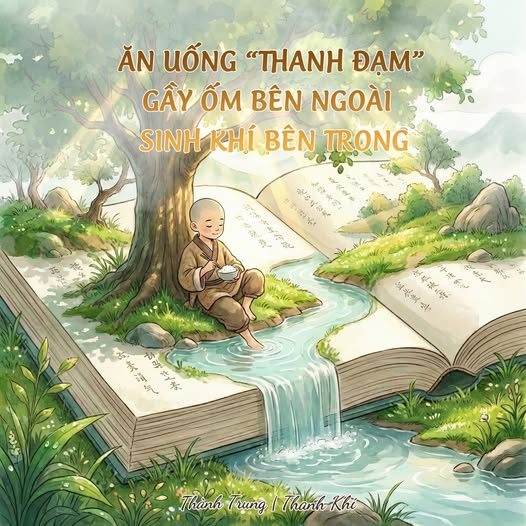 ĂN THANH ĐẠM — KHÔNG PHẢI ĐỂ GẦY — MÀ ĐỂ GIỮ SINH KHÍ