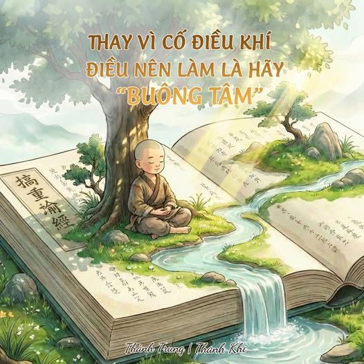 "BUÔNG TÂM" NÊN LÀ BƯỚC ĐẦU TIÊN — TRƯỚC MỌI LUYỆN KHÍ?