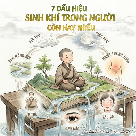 SINH KHÍ TRONG NGƯỜI — CÒN ĐẦY HAY ĐÃ THIẾU?