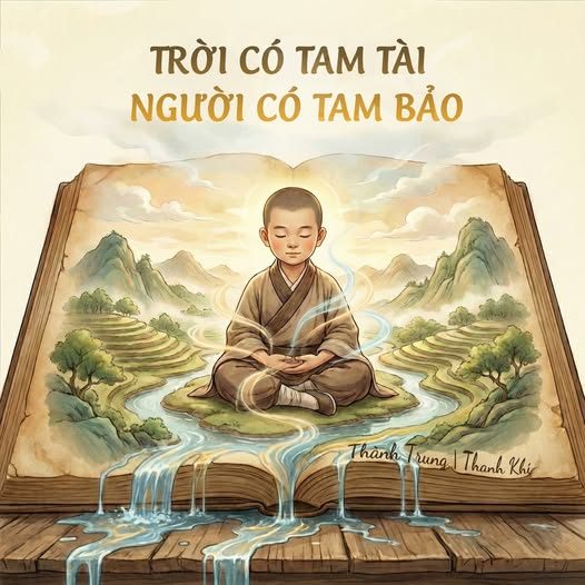 TRỜI CÓ BA TẦNG VẬN HÀNH — NGƯỜI CÓ BA GỐC SINH MỆNH
