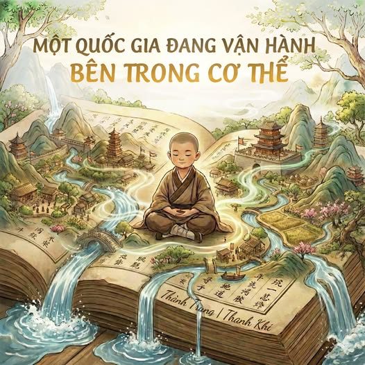 SINH MỆNH VẬN HÀNH NHƯ QUỐC ĐỘ — CƠ THỂ BẠN CHÍNH LÀ MỘT QUỐC GIA