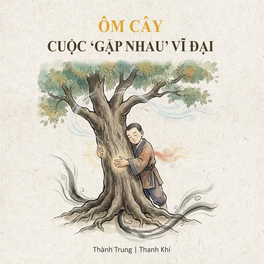 VÌ SAO ÔM CÂY CÓ THỂ GIÚP CƠ THỂ 'LÀM LÀNH' — Mình sống với đồng quê từ nhỏ, — nên mãi nhớ cái cảm giác mà bàn tay — chạm lấy bề mặt thân cây, nó thật dễ chịu vô cùng. — Sau này đọc Nội Kinh mới biết, — đó không đơn thuần là sự va chạm vật lý, — mà là cuộc "gặp nhau" vĩ đại giữa Tiểu vũ trụ (Người) và Đại vũ trụ (Cây). — Nội Kinh viết: “Can thuộc Mộc.” — Gan trong cơ thể người mang hành Mộc – — chủ sự vươn lên, thông suốt, sinh trưởng.